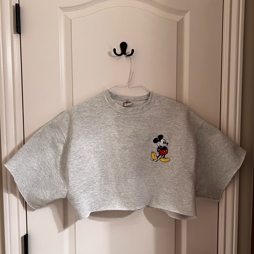 Disney Vintage Cropped sweatshirt fits M-L